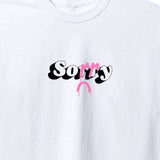 ...in advance T-shirt (white w/ pink print)