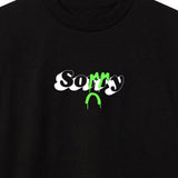 ...in advance T-shirt (black w/ green print)