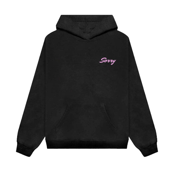 this hoodie will get you lei'd [black w/ pink]
