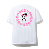 this shirt will get you lei'd (white w/ pink print)