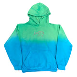 PLANET EARTH 2 TIE DYE CRYSTAL LOGO HOODIE [ 1 of 1 // COLLECTORS EDITION ]